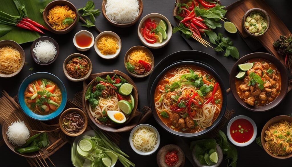 Regional cuisine Southeast Asia