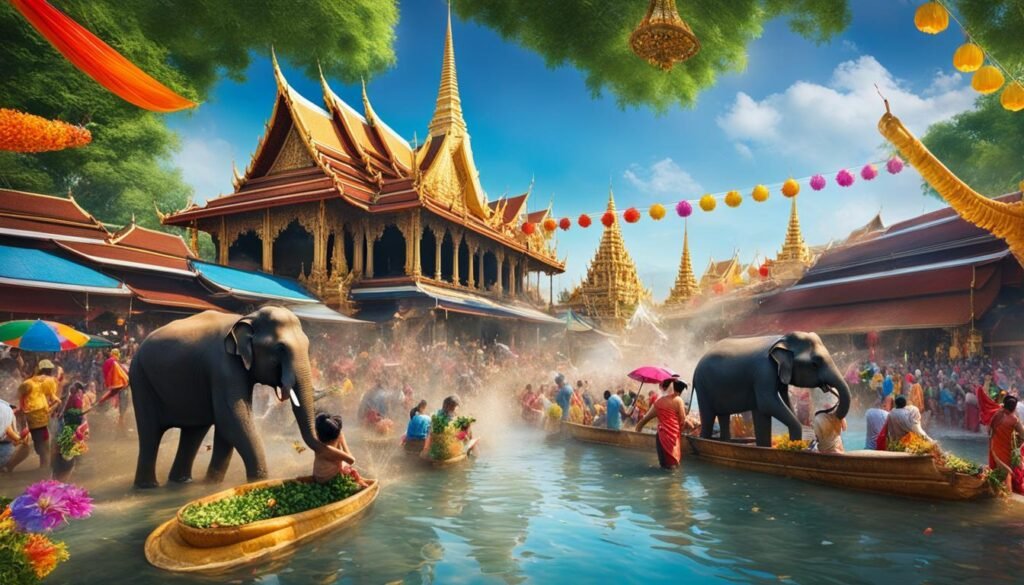 Songkran thailand