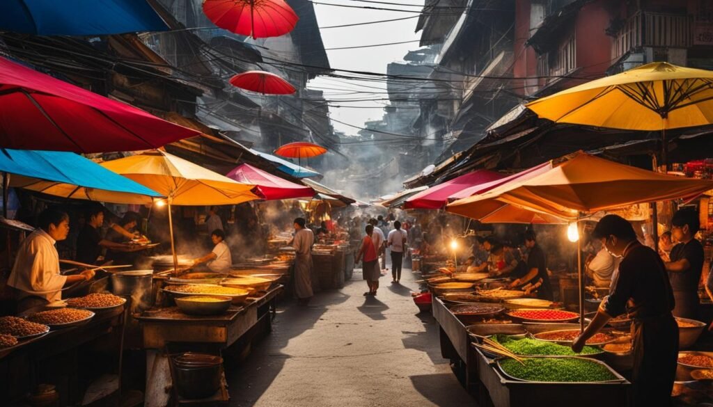 Street food in South East Asia