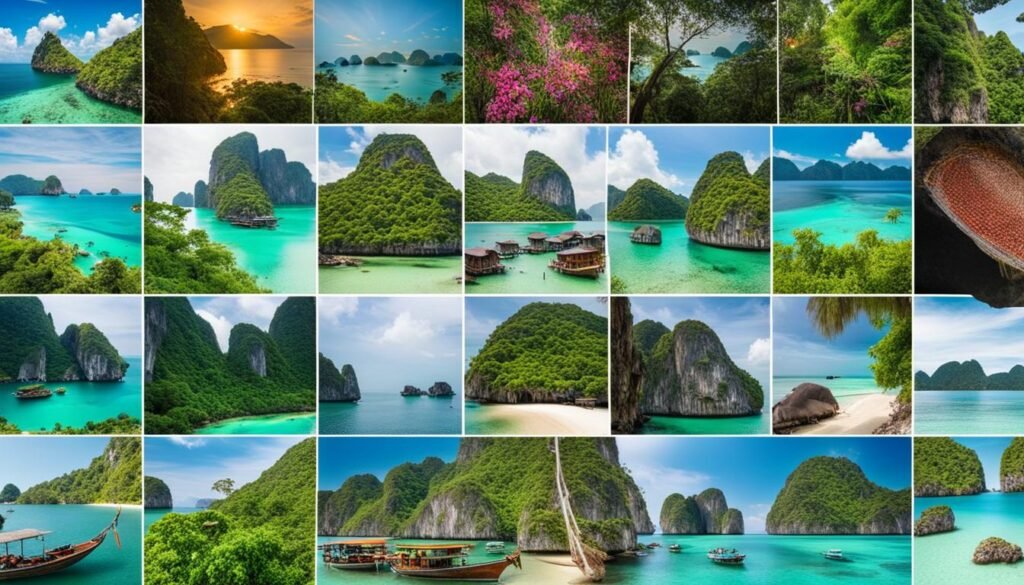 Thailand island hopping itinerary