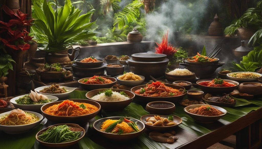 traditional south east asia cuisine